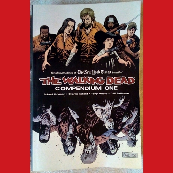 THE WALKING DEAD COMPENDIUM ONE LG COMIC BOOK! - Picture 1 of 7